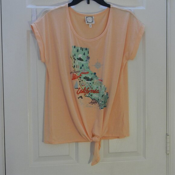 Truself California Tee San Fran LA San Diego Sz M NWOT - Picture 1 of 4